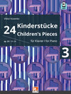 Buchcover 24 Kinderstücke für Klavier, Heft 3, op. 25 / Nr. 19-24