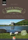 Buchcover 9 Folksongs from the British Isles (Mann singt) - Chorsammlung für zweistimmigen Männerchor (TB) und Klavier