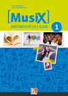 Buchcover MusiX 1 (LP23) Arbeitsbuch + E-Book