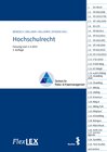 Buchcover FlexLex Hochschulrecht