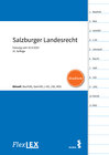 Buchcover FlexLex Salzburger Landesrecht │Studium