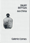 Buchcover Snuffbottles aus China - Ausstellung 1985