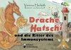 Buchcover Drache Hatschi und die Ritter des Immunsystems - Ein interaktives Abenteuer zu Heuschnupfen, Allergien und Abwehrkräften