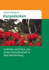 Buchcover Kurgedanken