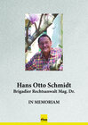 Buchcover Hans Otto Schmidt