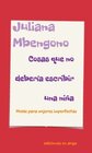 Buchcover Cosas que no debería escribir una niña.