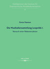 Buchcover Die Musikaliensammlung Leopolds I.