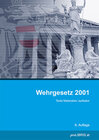 Buchcover Wehrgesetz 2001