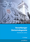 Buchcover Vorarlberger Gemeindegesetz