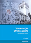 Buchcover Vorarlberger Straßengesetz