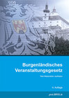 Buchcover Burgenländisches Veranstaltungsgesetz