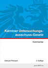 Buchcover Kärntner Untersuchungsausschuss-Gesetz