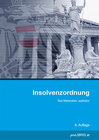 Buchcover Insolvenzordnung