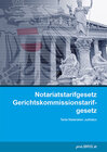 Buchcover Notariatstarifgesetz / Gerichtskommissionstarifgesetz