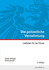 Buchcover Die polizeiliche Vernehmung