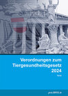 Buchcover Verordnungen zum Tiergesundheitsgesetz 2024
