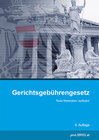 Buchcover Gerichtsgebührengesetz
