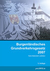Buchcover Burgenländisches Grundverkehrsgesetz 2007