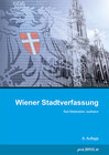 Buchcover Wiener Stadtverfassung