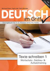 Buchcover Deutsch  - Alles im Griff