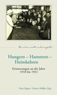 Buchcover Hungern - Hamstern - Heimkehren