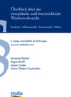 Buchcover Überblick über das europäische und österreichische Wettbewerbsrecht