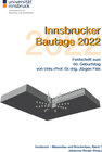Buchcover Innsbrucker Bautage 2022