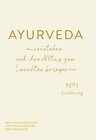 Buchcover AYURVEDA verstehen und den Alltag zum Leuchten bringen