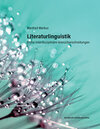 Buchcover Literaturlinguistik