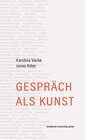 Buchcover Gespräch als Kunst