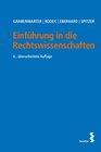 Buchcover Einführung in die Rechtswissenschaften