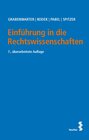 Buchcover Einführung in die Rechtswissenschaften