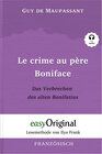 Buchcover Le crime au père Boniface / Das Verbrechen des alten Bonifatius (Buch + Audio-CD) - Lesemethode von Ilya Frank - Zweispr