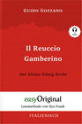 Buchcover Il Reuccio Gamberino / Der kleine König Krebs (Buch + Audio-Online) - Lesemethode von Ilya Frank - Zweisprachige Ausgabe