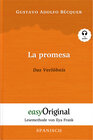 Buchcover La promesa / Das Verlöbnis (Buch + Audio-Online) - Lesemethode von Ilya Frank - Zweisprachige Ausgabe Spanisch-Deutsch