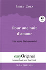 Buchcover Pour une nuit d’amour / Um eine Liebesnacht (Buch + Audio-CD) - Lesemethode von Ilya Frank - Zweisprachige Ausgabe Franz