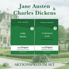 Buchcover Jane Austen & Charles Dickens Hardcover (Bücher + Audio-Online) - Lesemethode von Ilya Frank