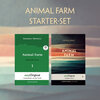Buchcover Animal Farm / Farm der Tiere (mit Audio-Online) - Starter-Set