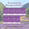 Buchcover Französische Kurzgeschichten (Bücher + 7 Audio-CDs)