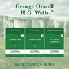 Buchcover George Orwell & H.G. Wells (Bücher + 3 MP3 Audio-CDs) - Lesemethode von Ilya Frank