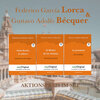 Buchcover Federico García Lorca & Gustavo Adolfo Bécquer (Bücher + 3 MP3 Audio-CDs) - Lesemethode von Ilya Frank