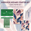 Buchcover The Adventures of Sherlock Holmes Starter-Paket Geschenkset (mit Audio-Online) + Marmorträume Schreibset Premium