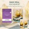 Buchcover Émile Zola Geschenkset (mit Audio-Online) + Eleganz der Natur Schreibset Basics