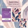 Buchcover Émile Zola Geschenkset (mit Audio-Online) + Marmorträume Schreibset Premium