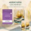 Buchcover Die Verhaftung von d’Arsène Lupin - Geschenkset (Buch + Audio-Online) + Eleganz der Natur Schreibset Basics