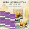 Buchcover Arsène Lupin Geschenkset - 6 Bücher (mit Audio-Online) + Eleganz der Natur Schreibset Basics