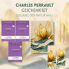 Buchcover Charles Perrault Geschenkset - 3 Bücher (mit Audio-Online) + Eleganz der Natur Schreibset Basics