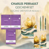 Buchcover Charles Perrault Geschenkset - 3 Bücher (mit Audio-Online) + Eleganz der Natur Schreibset Premium