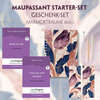 Buchcover Guy de Maupassant Starter-Paket Geschenkset 3 Bücher (mit Audio-Online) + Marmorträume Schreibset Basics