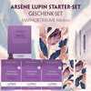Buchcover Arsène Lupin Starter-Paket Geschenkset - 4 Bücher (mit Audio-Online) + Marmorträume Schreibset Premium